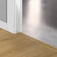 Profilé de finition MDF revêtu stratifié Incizo chêne nature brossé chaud – 13x48x2150 mm QUICK STEP Pas Cher