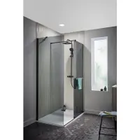 PORTE PIVOTANTE 2 PARTIES DURANCE VTNET-NOIR 100 H200 Meilleure Vente