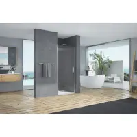 PORTE PIVOTANTE MARILOU 8 MM VT-CHROME L90 H195 Commander Maintenant
