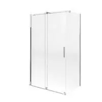 PORTE PIVOTANTE DEPORTEE MARILOU 8 MM VS-CHROME L70 H195 Achat Immédiat