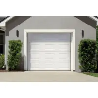 PORTE DE GARAGE COLUMBIA CTP BLANC LIVREE EN KIT 212.5×300+FD600 Livraison Express