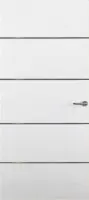 Livraison Express Bloc-porte Créaconfort Alvéolaire Prépeint Matricé Escale M Huisserie 88 Recouvrement Gauche poussant 73cm KEYOR FONMARTY