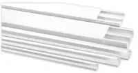 Gaine Tube Et Moulure Adhésive Blanche 12x7mm 2m 21599001J ELECTRALINE CBB Must-Have