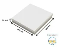 Nouvelle Collection Dalle plafond Tonga E24 600 x 600 mm 20 pièces par paquet SFIC