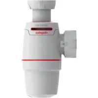 SIPHON DE LAVABO PVC BLANC REGLABLE D32 WIRQUIN Petit Prix