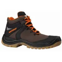 Pas Cher CHAUSSURE DE SECURITE HAUTE S3 AIR CROSS MARRON TAILLE 42 BOSSEUR