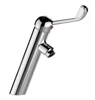 Robinet mitigeur de lavabo avec commande au coude et sans vidage 74003 PRESTO Bon Marché