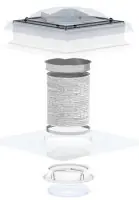 CONDUITS DE LUMIERE FLEXIBLE SUN TUNNEL TCF 0K14 0000 VELUX Marque