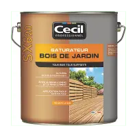 Acheter Direct SATURATEUR BOIS DE JARDIN SX620 NATUREL 1 L CECIL