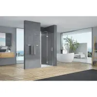 PORTE PLIANTE MARILOU 8 MM VT-CHR L.90 Commande En Gros