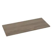 Plan Alterna Plénitude pour meuble sous vasque longueur 90 cm profondeur 38 cm Chêne noisette ALTERNA Quantité Limitée