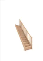 Escalier bois droit hauteur max 2720mm Bon Marché