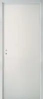 Authentique Bloc-porte alvéolaire cadre résineux prépeint H90 prépeinte à recouvrement serrure à condamnation axe à 40 mm emballé 204x63cm droite P JELD-WEN