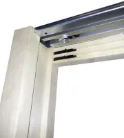 Habillage SPEEDY blanc pour porte d‘épaisseur 40 mm compatible UNIQUE 95/100 et Extension 95/100 Largeur de porte 1130 à 1230 mm Hauteur de porte 2040 mm (couvre-joints inclus) ECLISSE Super Prix