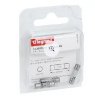 3 Cartouches Fusible 2A 5×20 210092932 SFGP SONEPAR Promotion