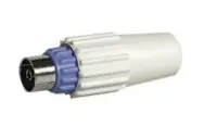 Acheter En Ligne Fiche Coaxiale Femelle diamètre 9,5 Bleue 210091013 SONEPAR