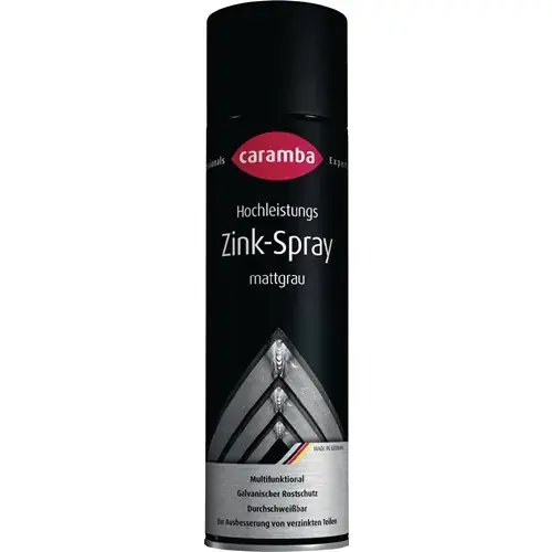 Lot spray zinc argent mat CARAMBA Meilleure Vente