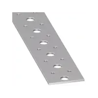 Plat Perforé Acier Profilé à Froid Verni 40X2mm 1m 2000-61585 CQFD Affaire À Saisir