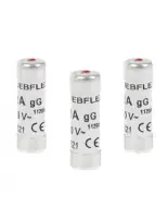 Sachet de 3 Fusibles 10.3×31.5mm 16A 380V 715326 DEBFLEX Dernier Modèle