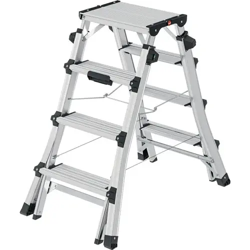 Échelle escabeau D100 Topline HAILO Vente Flash