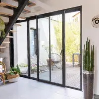 Baies coulissantes 2 vantaux Vitrage Eclaz Zen® 4/16/4 Argon ET Warm Edge® WIBAIE Seulement Aujourd&rsquo;hui