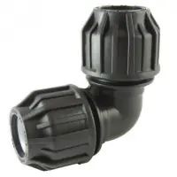 Haute Qualité RACCORD DE COMPRESSION POUR TUBE PE COUDE 90° 20 mm CODITAL