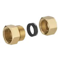 Authentique RACCORD JOINT MIXTE FEMELLE EGAL 1/2" - 15x21 NOYON & THIEBAULT