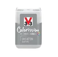 Meilleure Vente Testeur de peinture gris béton satin 75ml V33