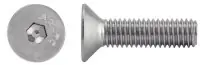 Promotion Saisonnière Vis tête fraisée hexagonale creux inox A2 ISO10642 4x30mm boîte de 200 622034X30 ACTON QUINCAILLERIE