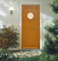 Meilleur Choix Porte d‘entrée Bois Vitrée Laura 3, H.215xl.90 cm Côte Tableau p. Gauche