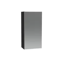 Armoire de toilette Plénitude 1 porte noir mat version droite 60x30x19cm Populaire