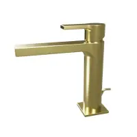 Mitigeur lavabo OMEGA Taille M avec vidage Or brossé Réf. OG22396P Promotion Saisonnière