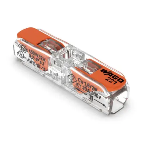 Borne automatique à levier Inline WAGO fils souples et rigides Meilleur Prix