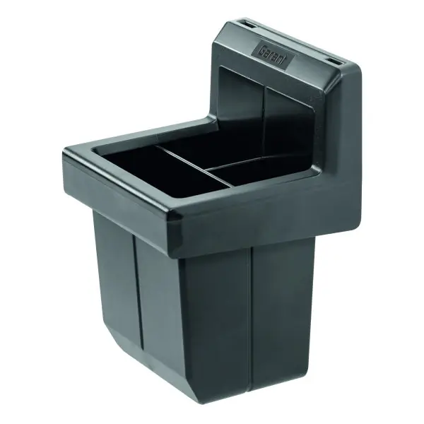 Bon Marché Boîte en plastique avec 3 casiers GARANT easyFix, Largeur 73mm