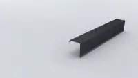 BANDE DE RIVE A REJET RAL 9005 LG9005 JORIS IDE Offre Spéciale