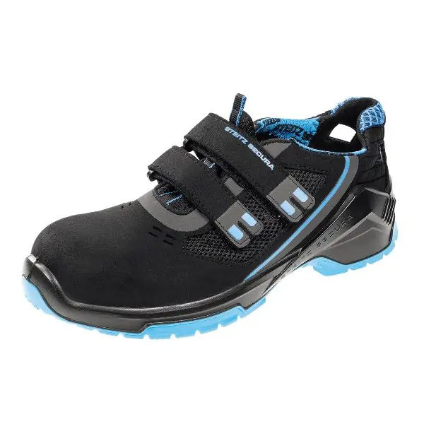 Satisfait Ou Remboursé Sandales noir/bleu VD PRO 1000 VF ESD, S1P NB, Pointure UE 48