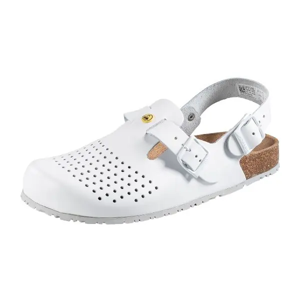 Chaussures professionnelles, sabots blancs 4050, OB, Pointure EU 35 Petit Prix