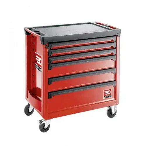 Acheter En Ligne Servante ROLL M4 6 tiroirs rouge