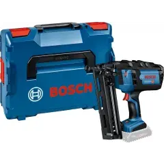 Satisfait Ou Remboursé Cloueur bois 18 V GNH 18V-64 M Professional mode rafale (sans batterie ni chargeur) + coffret L-BOXX BOSCH 0601481001