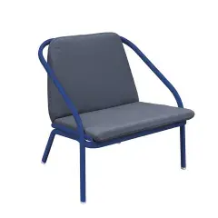 Affaire À Saisir Fauteuil bas en aluminium abysse ALLURE D‘AZUR 582005 ABYSSE