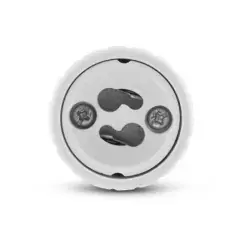 Adaptateur de culot E27 à GU10 blanc MIIDEX LIGHTING 73987 Pas Cher