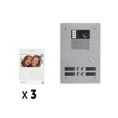 Solde Kit vidéo collectif G2P Bitron Golmar BUS 2 fils – GKVG2P/203