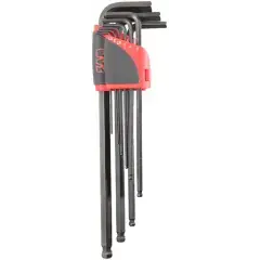 Bon Plan Râtelier de 9 clés mâles extra-longues 6 pans SAM OUTILLAGE 67-AR9AL