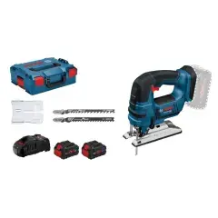 Scie sauteuse 18V GST 18 V-LI B + 2 batteries ProCORE 8Ah + chargeur + coffret L-Boxx BOSCH 06015A610H Produit De Marque
