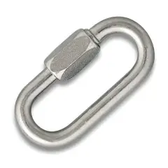 Maillon de jonction en acier zingué 7 mm 550 kg CHAPUIS 740/7 Must-Have