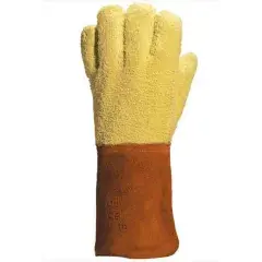 Super Prix Gant anti-coupure/anti-chaleur para-aramide jaune/marron T10 DELTA PLUS GFK58H10