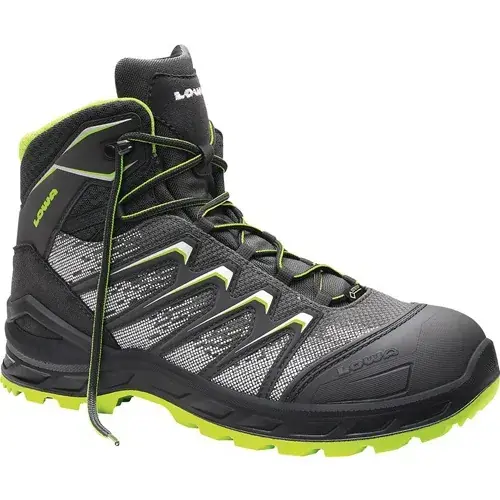 Achat Immédiat Bottes de sécurité Larrox Work GTX grey Mid LOWA