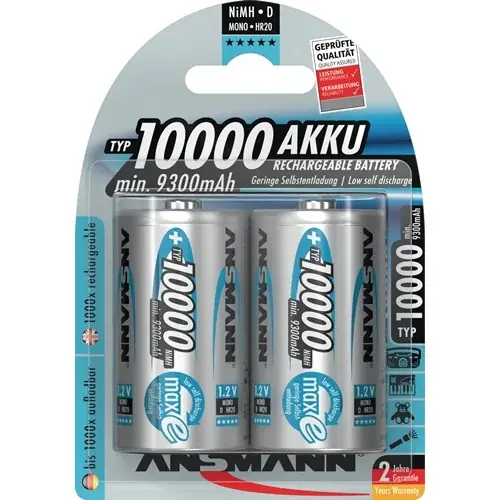 Quantité Limitée Batterie d´accumulateur ANSMANN
