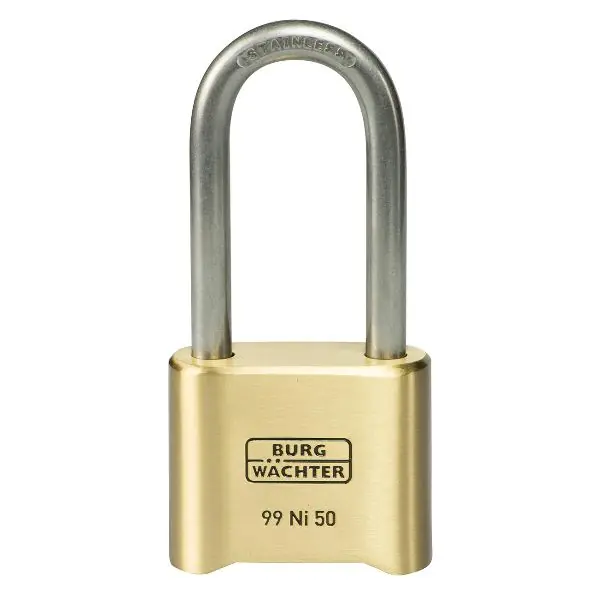 Cadenas à combinaison chiffrée avec anse longue, ⌀ boîtier 50mm Nouvel Arrivage