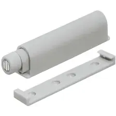 Loqueteau à pression en plastique avec accrochage magnétique couleur grise HAFELE 356.01.550 Prix Cassé